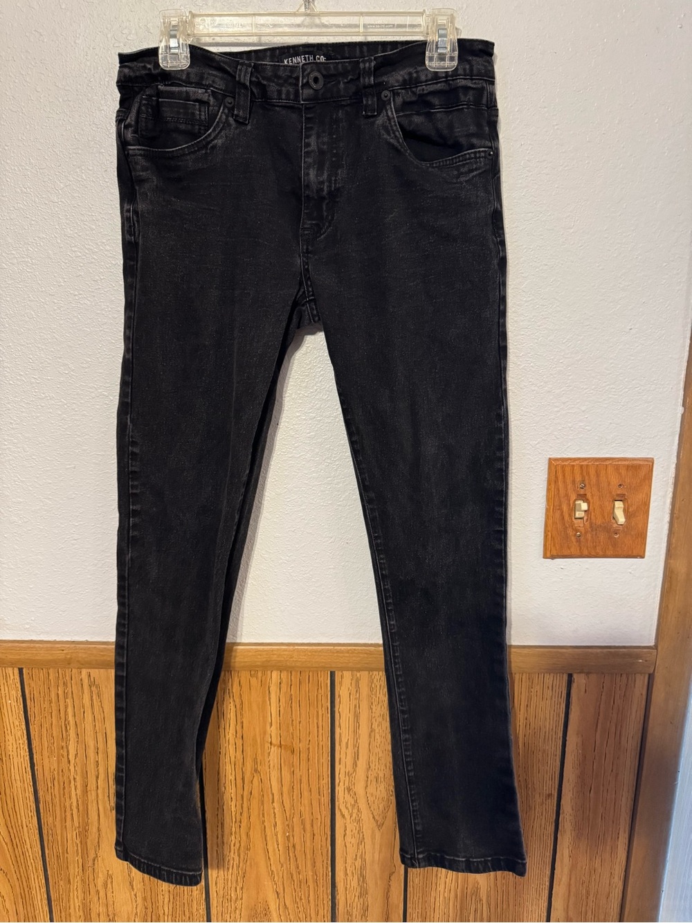 Kenneth Cole Black Men's Slim Jeans size 32x32 pants